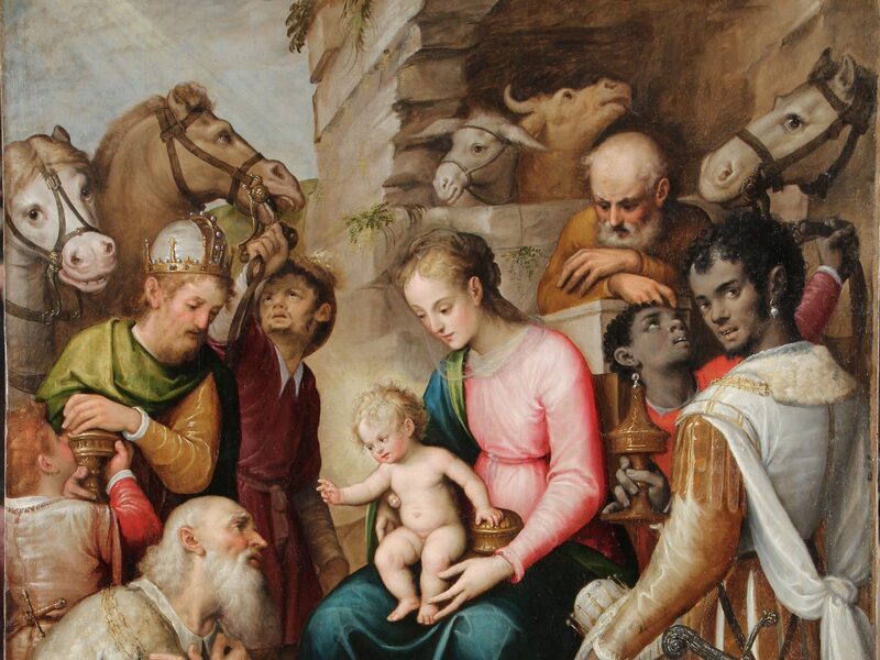 L'Adorazione dei Magi di Guglielmo Caccia nella chiesa di San Francesco a Moncalvo