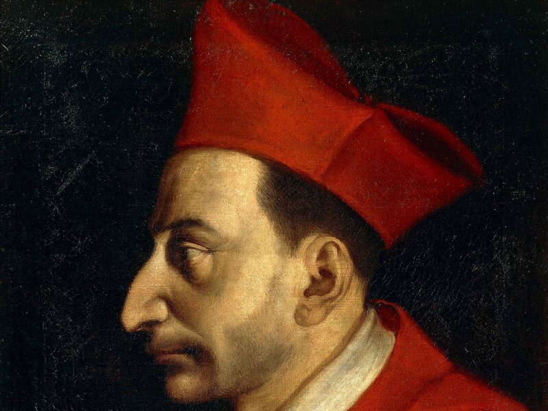 Ritratto di San Carlo Borromeo, cardinale e arcivescovo di Milano